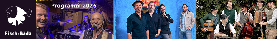 Künstler Fisch-Bäda Wiesn 2026 Künstler Fisch-Bäda Wiesn 2026